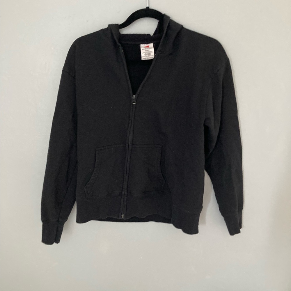 Black zip up